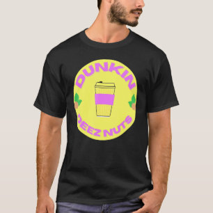 Camiseta Dunkin Deez Nuts Por Merch Denisisaev9rt