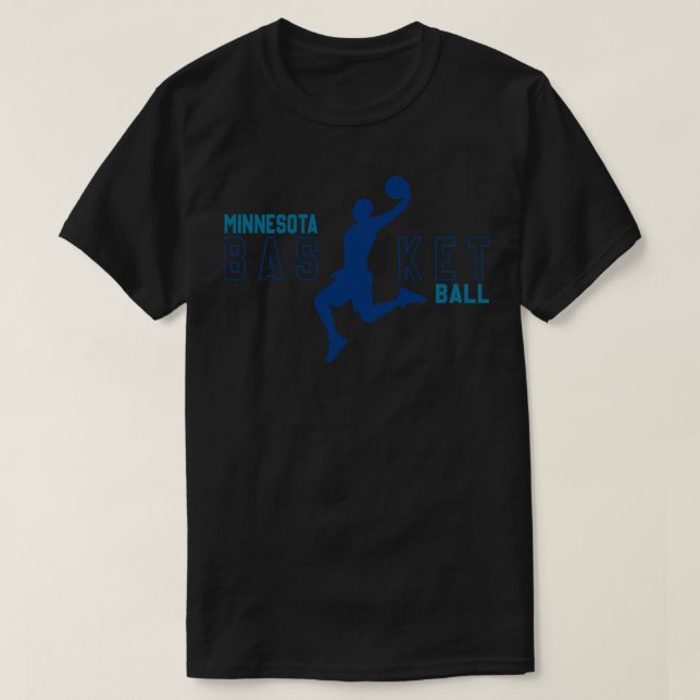 Camiseta Dunks de baloncesto de Minnesota (Diseño del anverso)