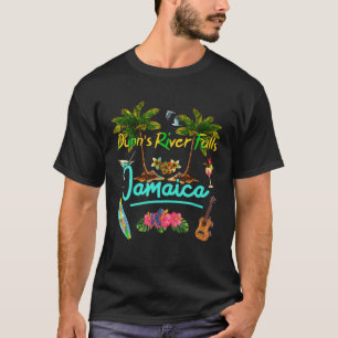 Camiseta Dunns River cae Jamaica Beach Summer Sun Set Pal