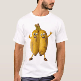 Camiseta Dúo Cómico de Plátanos Unidos
