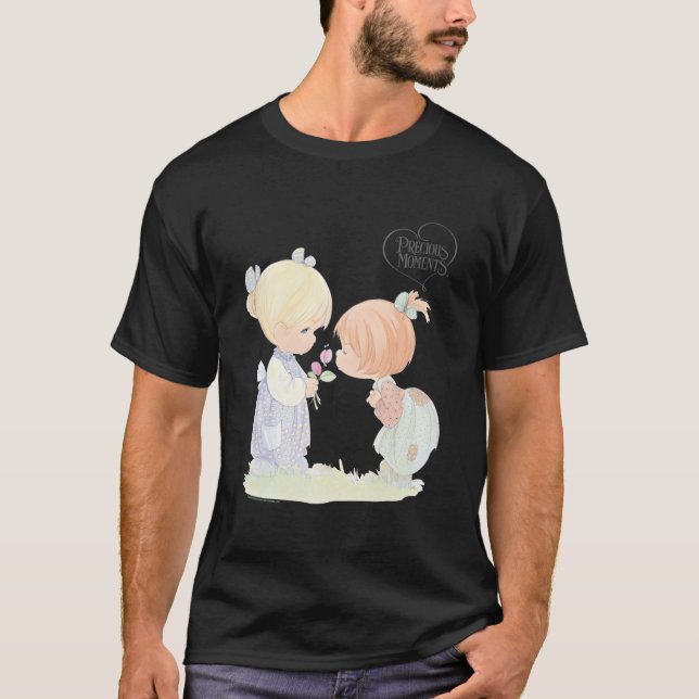 Camiseta Duo de flores de Pascua de primavera de Precious M (Anverso)