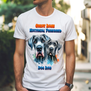 Camiseta Dúo dinámico: Perro de la Nación Purebred del Gran