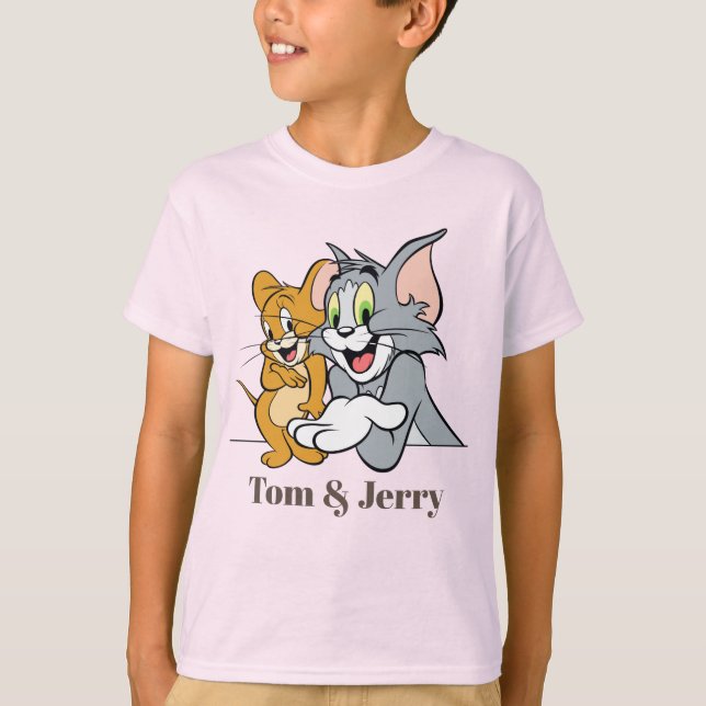 Camiseta Dúo inolvidable: Las travesuras de Tom y Jerry (Anverso)
