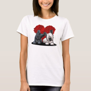 Camiseta Dúo KiniArt Skye Terrier