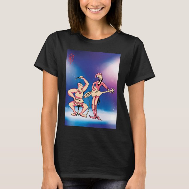 Camiseta Dúo Musical Dinámico (Anverso)