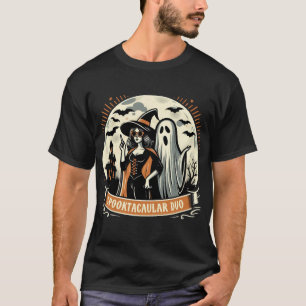 Camiseta Duo Spooktacular Halloween Spooky Vibes