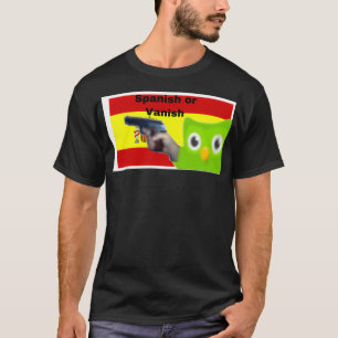 Camiseta Duolingo español o español