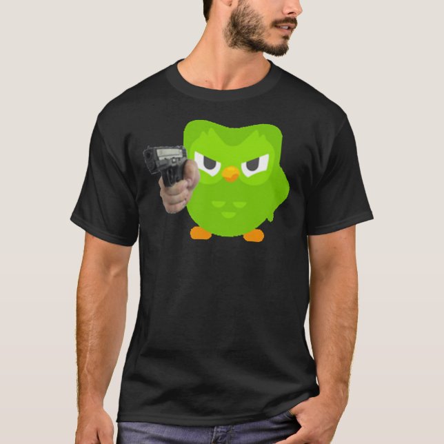 Camiseta Duolingo Está Enfadado  (Anverso)