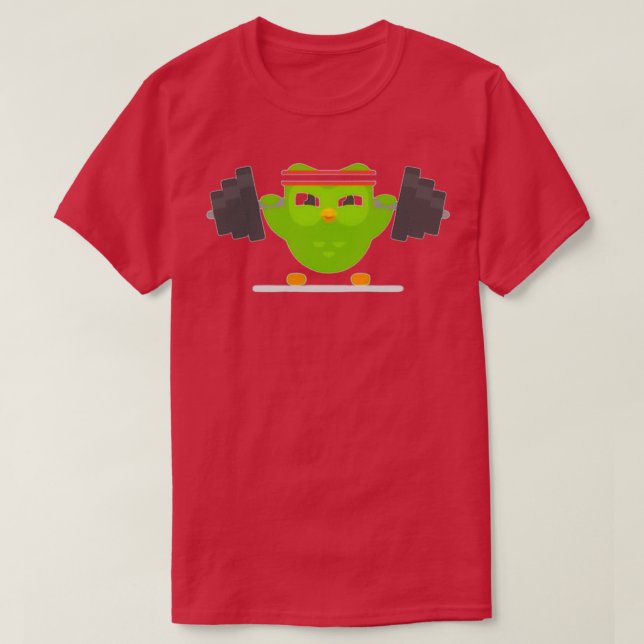 Camiseta Duolingo owl (Diseño del anverso)