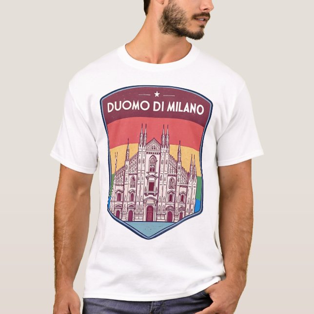 CAMISETA DUOMO DE MILÁN (Anverso)