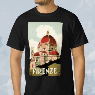 Camiseta Duomo en Firenze Florencia Italia Arte de Viajes A