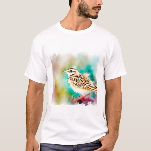 Camiseta Duponts lark 131024AREF131 - Watercolor (Anverso)