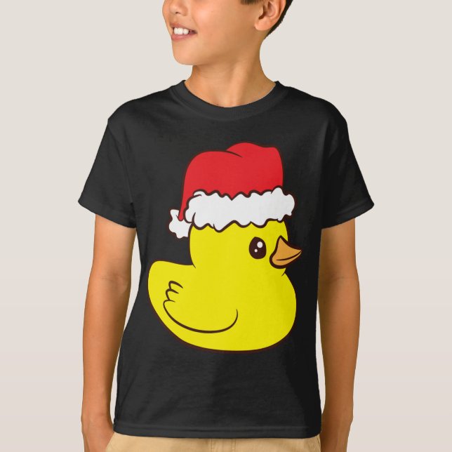 Camiseta Duque de caucho con Cristo del pato de caucho de S (Anverso)