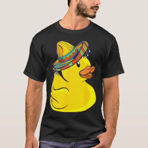 Camiseta Duque de caucho Sombrero México Duckie de caucho