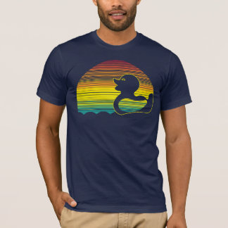 Camiseta Duque de goma de la puesta del sol