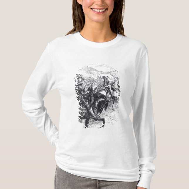 Camiseta Duque de Monmouth que avanza en Taunton (Anverso)