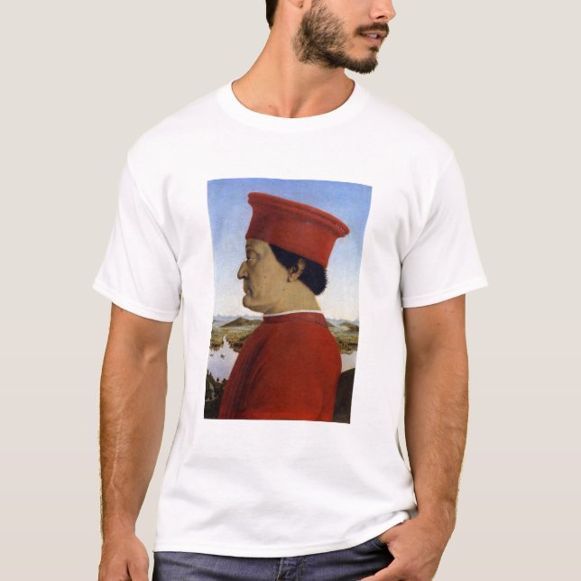 Camiseta Duque de Urbino - Piero della Francesca (Anverso)