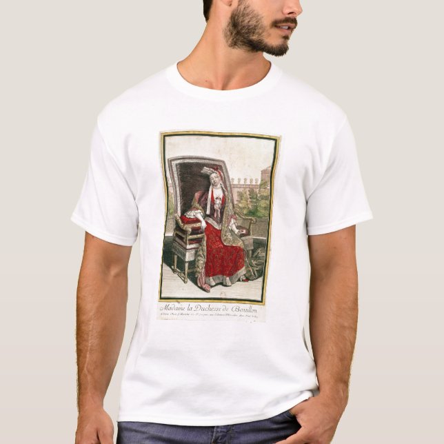 Camiseta Duquesa de Marie-Anne Mancini del caldo (Anverso)