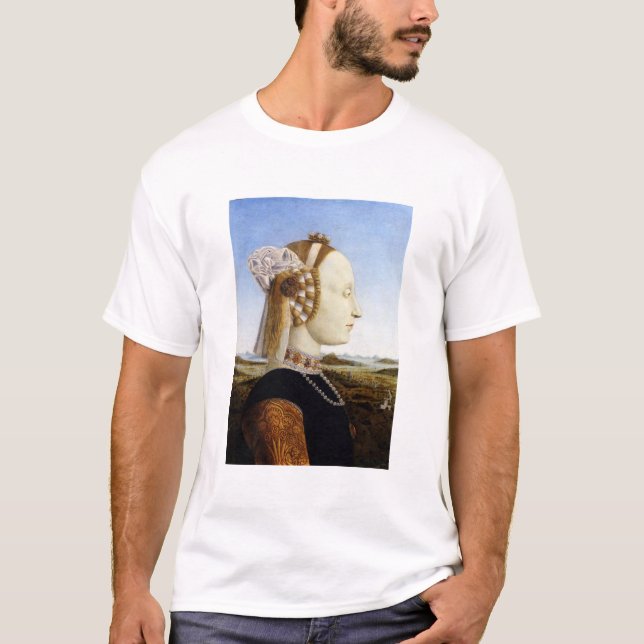 Camiseta Duquesa de Urbino - Piero della Francesca (Anverso)
