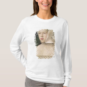 Camiseta Duquesa del de Habsburgo de la margarita de la col