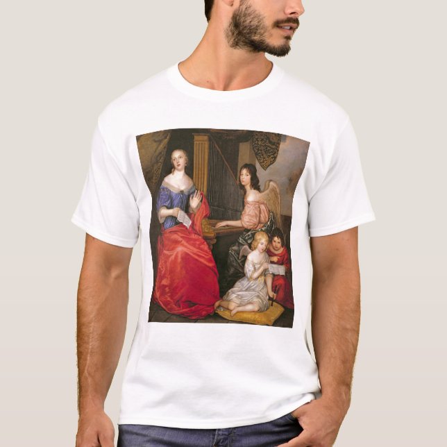 Camiseta Duquesa La Valliere de Francoise Louise con (Anverso)