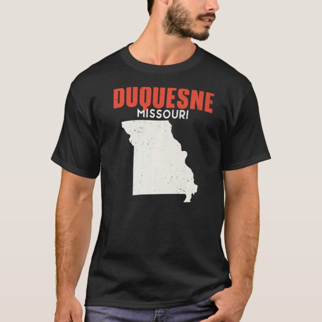 Camiseta Duquesne Missouri Estados Unidos de América misión (Anverso)