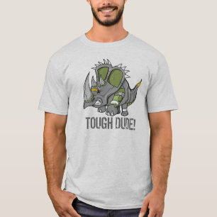 Camiseta dura del tipo del dinosaurio del