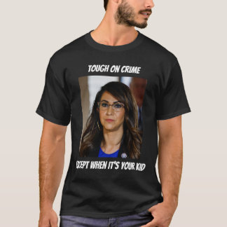 Camiseta Dura En El Crimen - Negro