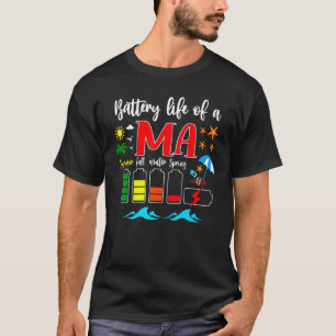 Camiseta Duración De La Batería De Un Hospital Certificado 