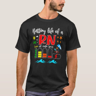 Camiseta Duración De La Batería De Un Hospital Certificado 