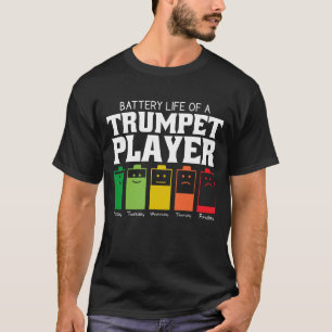 Camiseta Duración De La Batería De Un Jugador De Trump