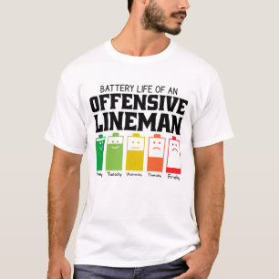 Camiseta Duración De La Batería De Un Líder Ofensivo