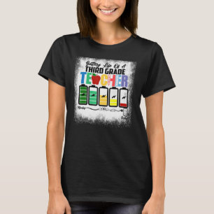 Camiseta Duración De La Batería De Un Tercer Maestro De 3er
