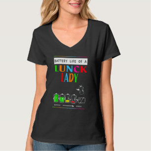 Camiseta Duración De La Batería De Una Lechadora De Lunes A