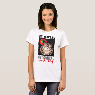 Camiseta Duración De La Batería De Una Lechadora Escolar