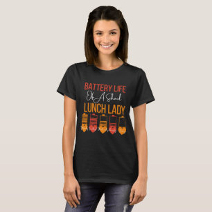 Camiseta Duración De La Batería De Una Lechadora Escolar