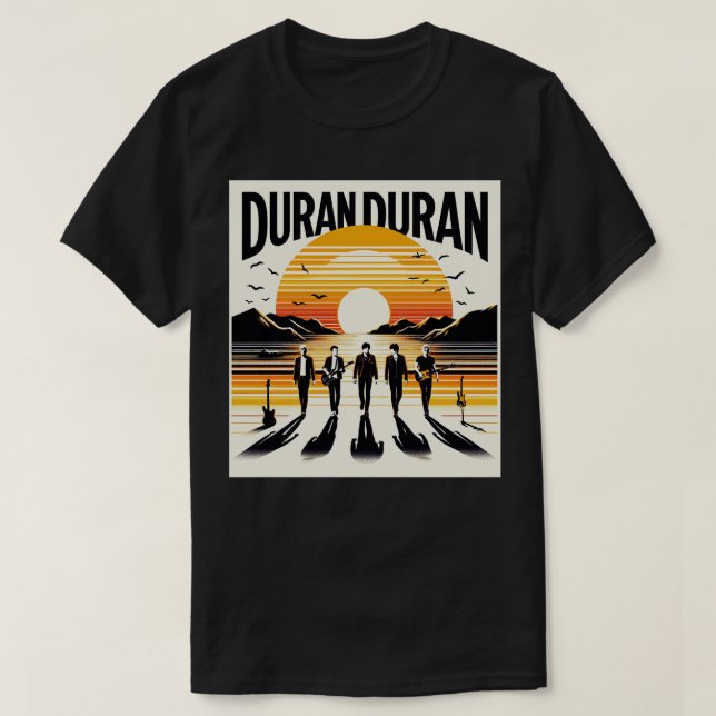 Camiseta Duran Duran Retro (Diseño del anverso)
