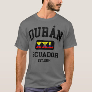Camiseta Duran Ecuador XXL Diseño atlético