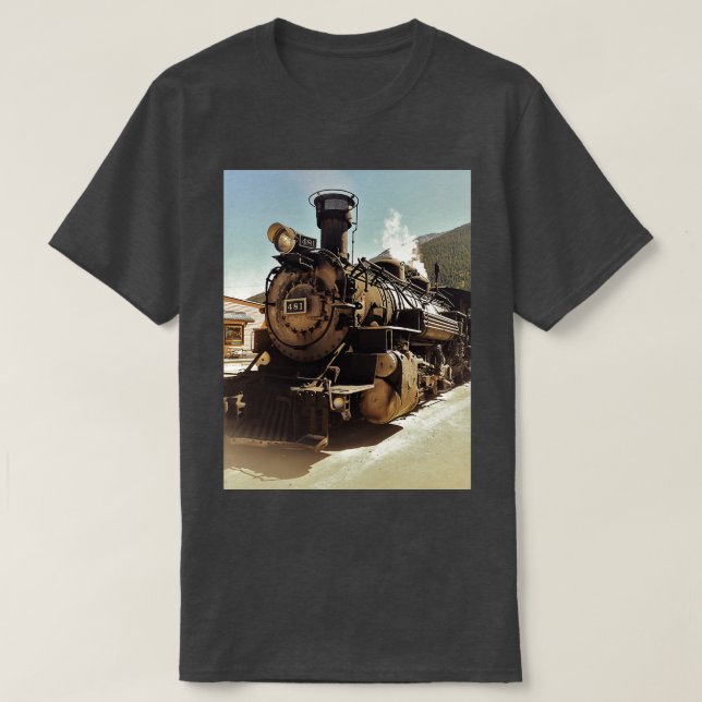 Camiseta Durango al motor ferroviario de ancho estrecho de  (Diseño del anverso)