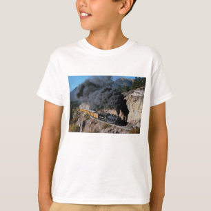 Camiseta Durango y ferrocarril de Silverton, no. 481, Cree