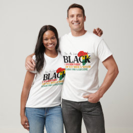 Camiseta Durante todo el tiempo que sea negro - Mes de la H