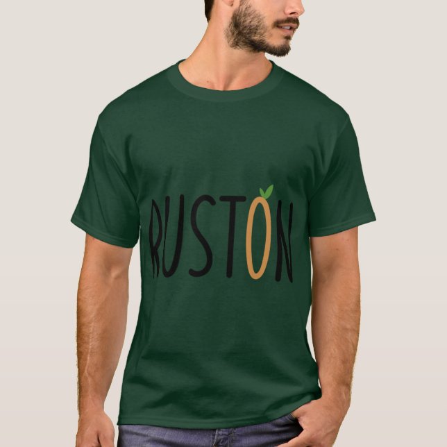 Camiseta durazno de ruston (Anverso)