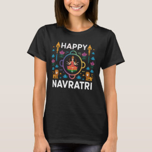 Camiseta Durga 1 diosa hindú de Navratri Graba