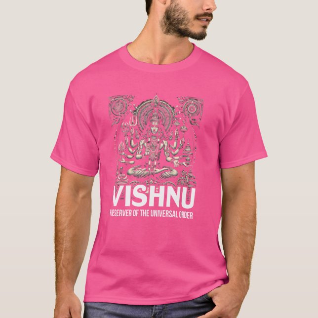 Camiseta Durga, diosa hindú hindú de Navratri Graba (Anverso)