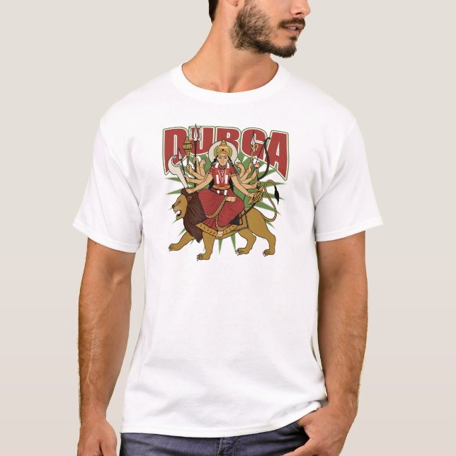 Camiseta Durga hindú (Anverso)