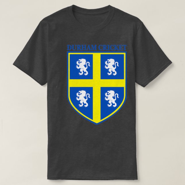 Camiseta Durham County Cricket Club Classic TShirt (Diseño del anverso)