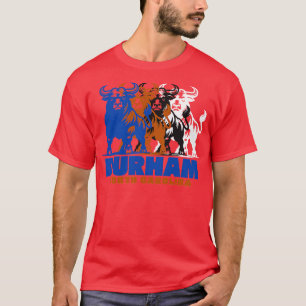 Camiseta Durham Hogar de Bull Durham Bulls en North olina