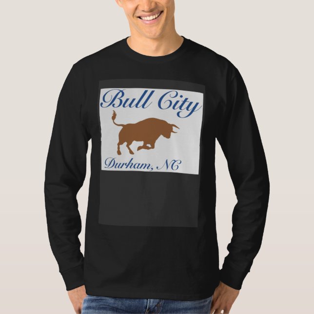 Camiseta Durham North Carolina Bull City Souvenir (Anverso)