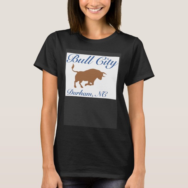 Camiseta Durham North Carolina Bull City Souvenir (Anverso)