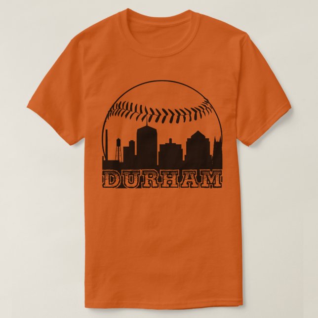 Camiseta Durham North olina Baseball (Diseño del anverso)